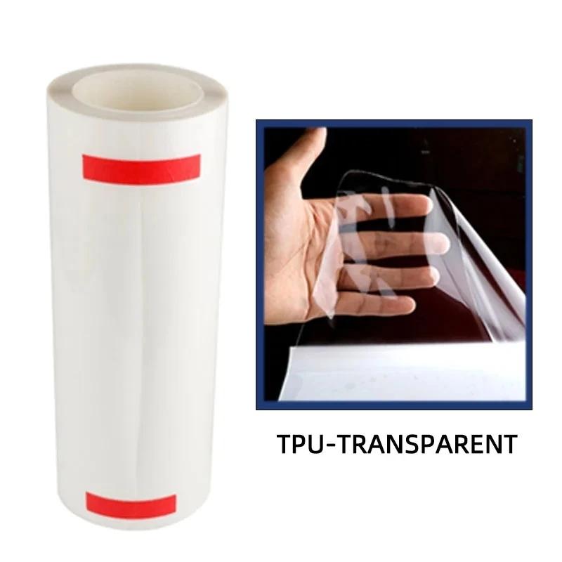 High Quality TPU PPF film 0.3*15M/3M/2M/1M/Rls Car Headlight Protective Film Self-healing Anti Scratches light black transparent