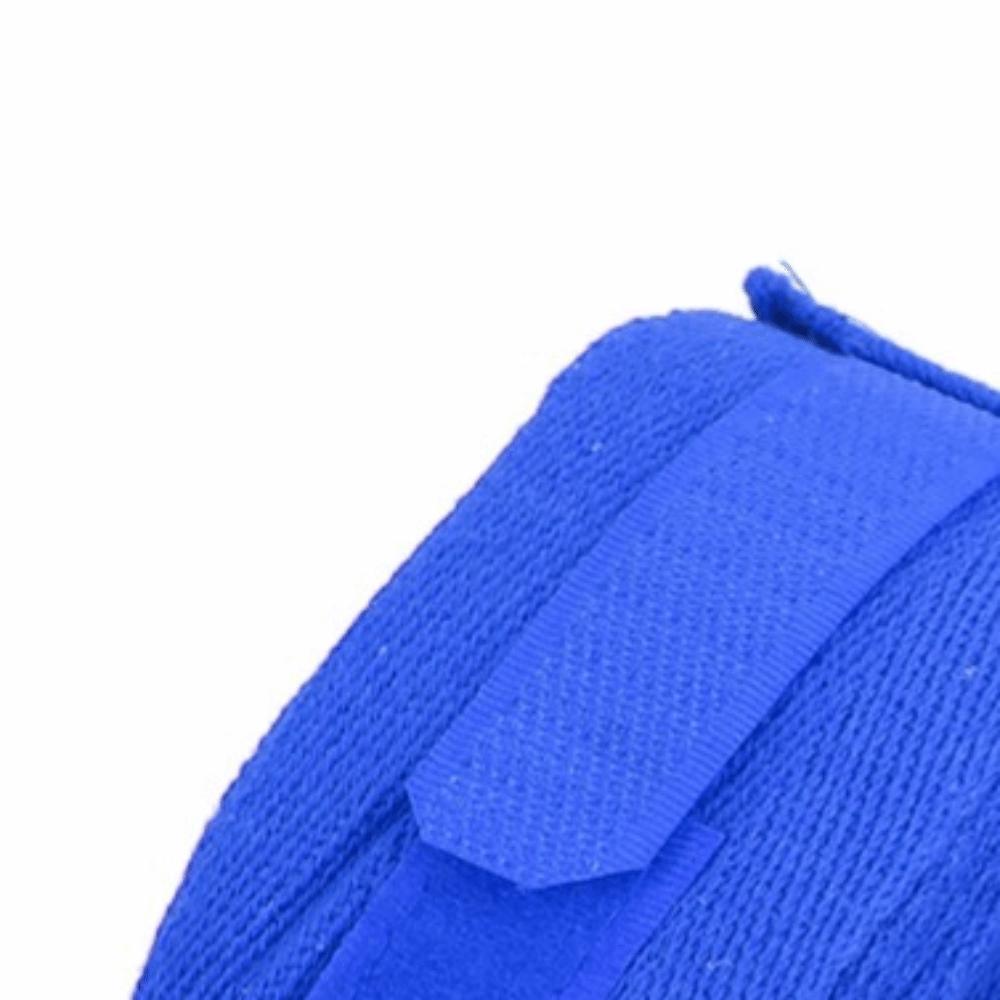 2pcs Cotton Material Training Hand Wraps Blue Color Blue Boxing Hand Wraps  Boxing Training Cotton Hand Wraps