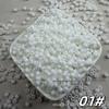 4mm Solid Color Glass Rice Beads for DIY Hairpins, Jewelry, and Embroidery Accessories