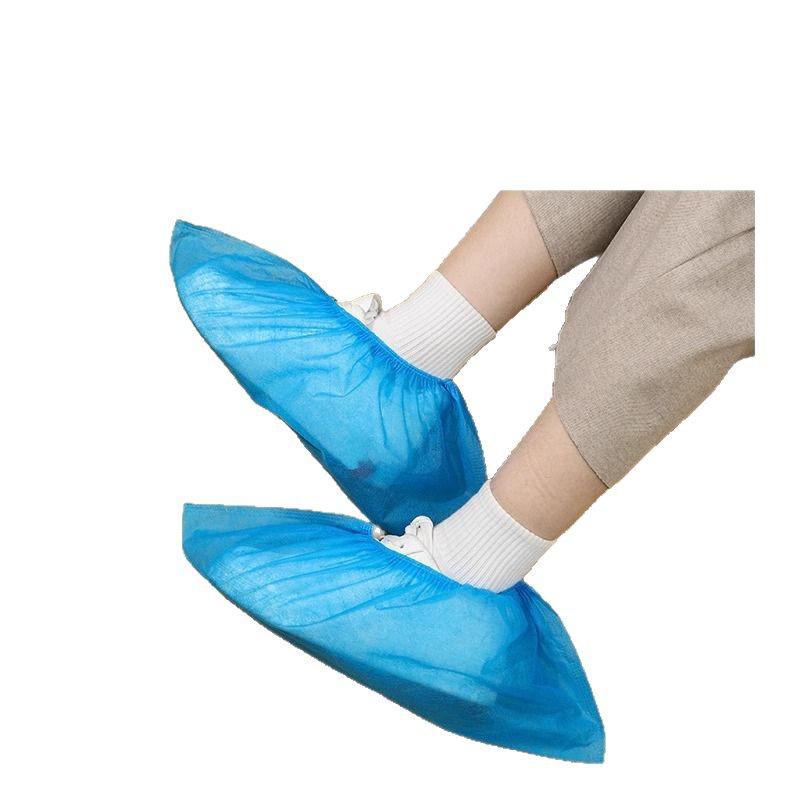 Washable and Disposable Non-Woven Shoe Covers for Children and Adults - Universal Fit for Indoor Use