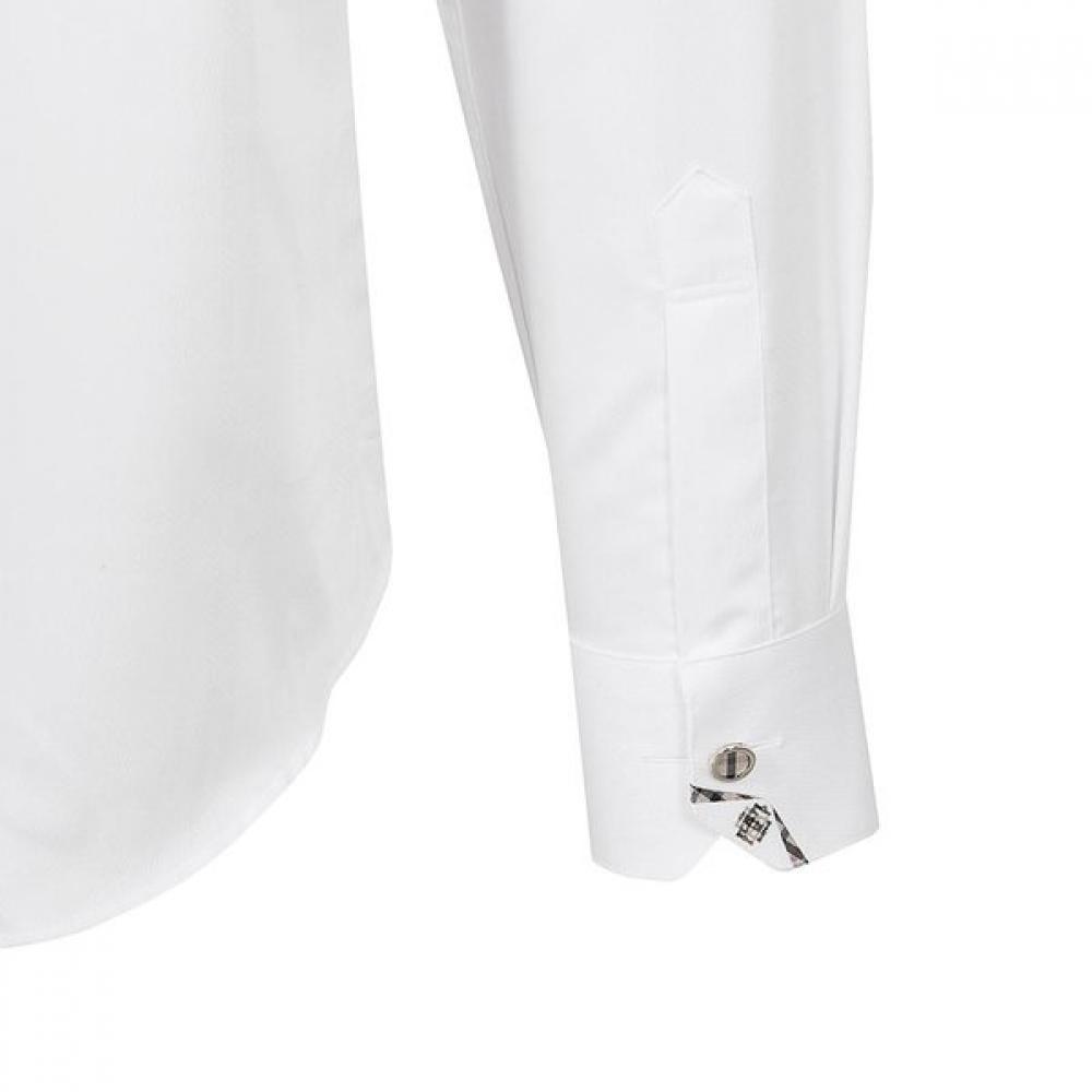 DakS Men S Twill Solid Regular Fit Long Sleeve Shirt dmp1Shdl116a1