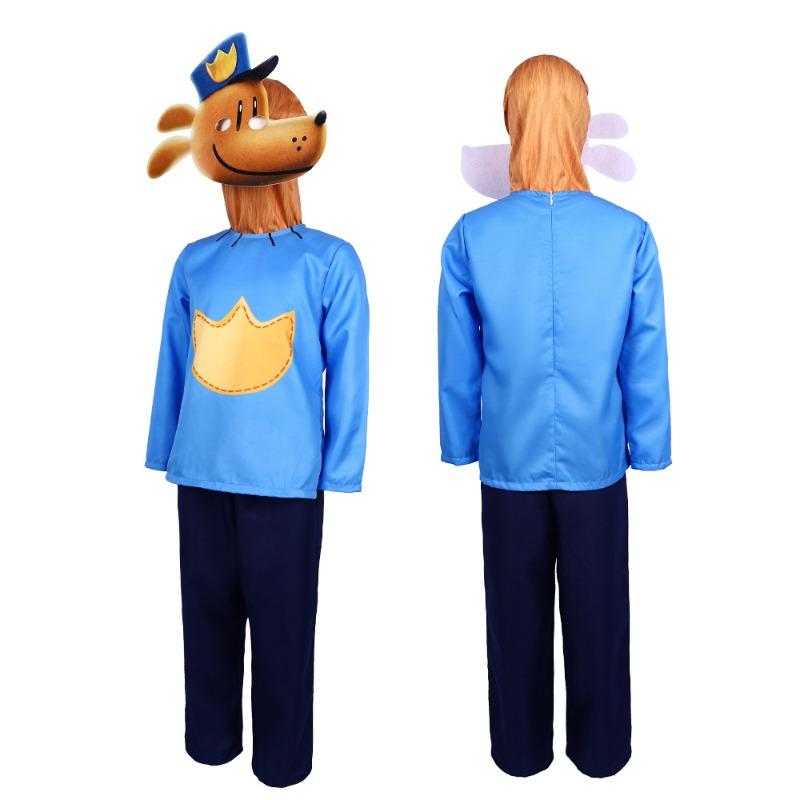 Hot Halloween Cosplay Dog Man Costume Stage Performance Costume