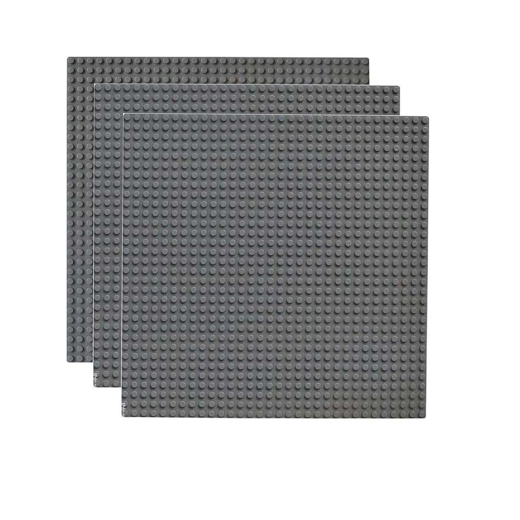 3PCS Bricks Baseplate 32x32 16x32 Dots Plastic Base Plates Compatible MOc BuildingBlock Toys 10 in Classical Multi Color 10 lN
