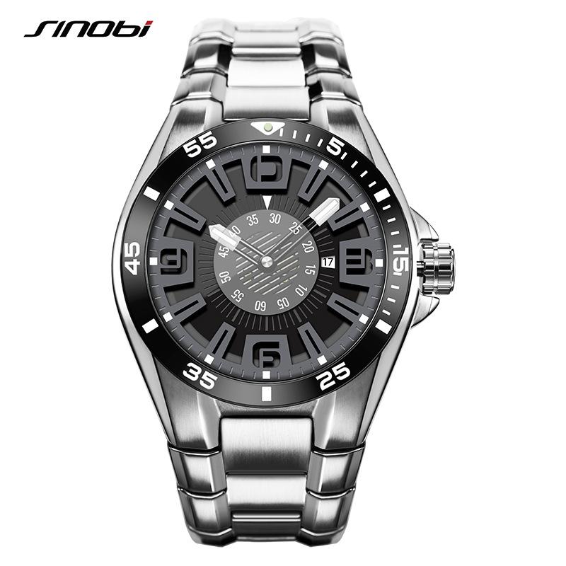 Men S Watch Men S Business Hollow Steel Belt Watch Non-Mechanical Watch Luminous Waterproof 1263