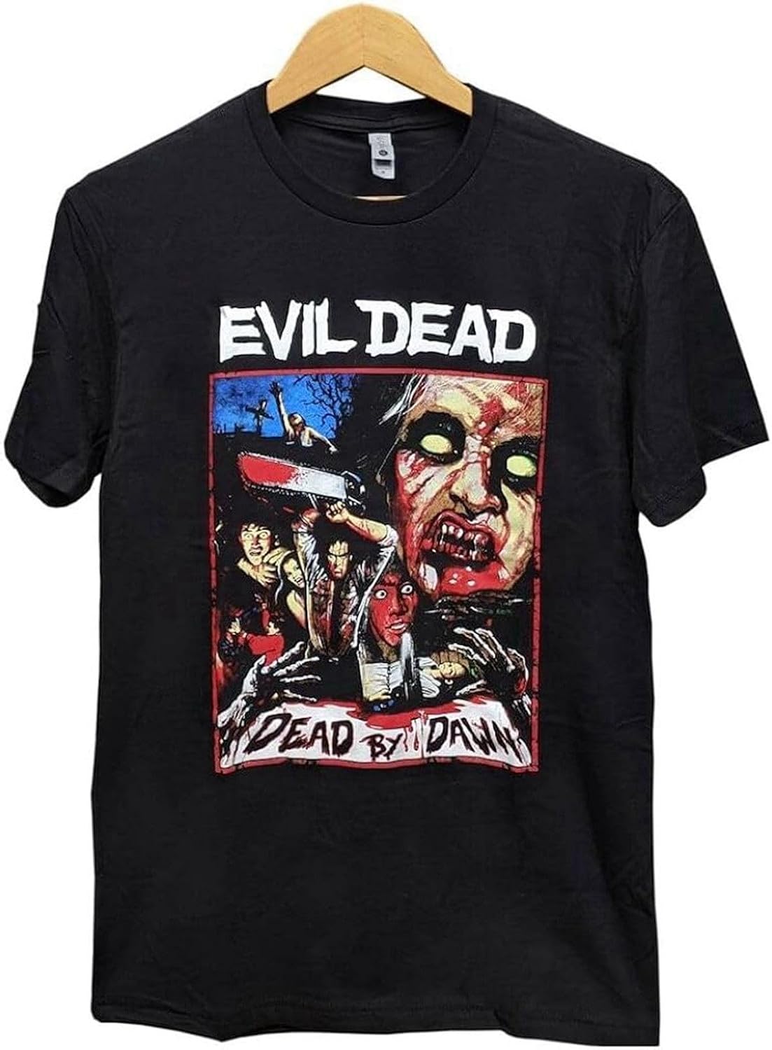 Men s The Evil Dead Dead by Dawn Shirt Vintage Black L чёрный