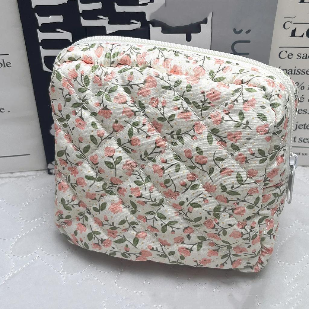 Korean Sanitary Napkin Storage Bags Girls Cartoon Physiological Period Tampon Organiser Bag Mini Bag Coin Purse