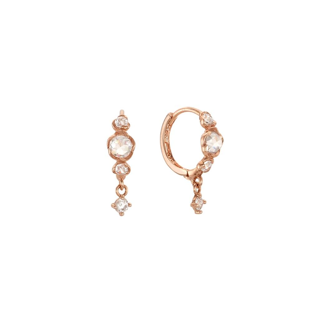 

LLOYD Camellia Blooming Jewelry 14k Gold Earrings LOSJ2001G 14k