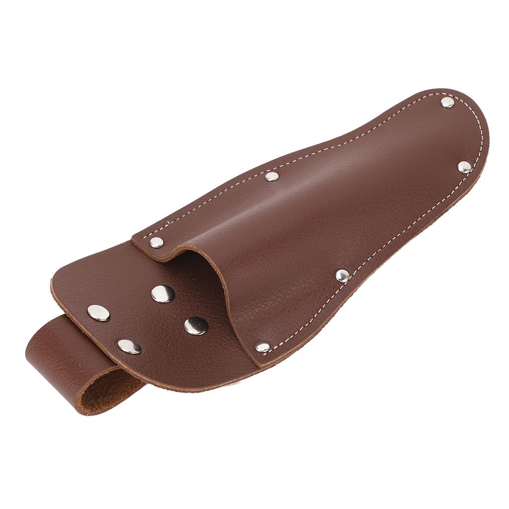 Tånghållare Sekatörslida Kohud Bälteshängande Ficka för Trädgårdsarbete Beskärningssaxar Saxar Knivar Kaffe