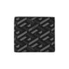 New VERSACE Leather Leather Clip Card Holder Wallet Men's Black Gray Color DPU2463-1A0197-45B050