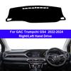 Car Dashboard Cover For GAC Trumpchi GS4 2026 2026 2026 Center Console Protector Carpet Dashmat Sun-shade Accessories