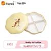 Food-Grade Melamine Round 5-Compartment Serving Tray