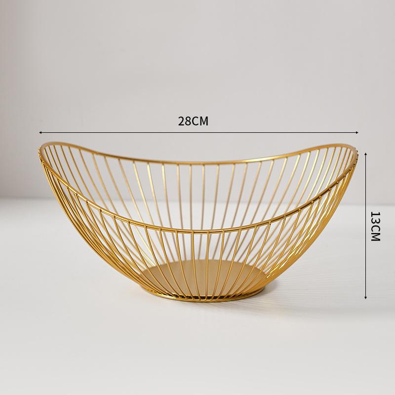 Coș de fructe artă fierbinte bomboane gustare tavă stil Nordic farfurie cu fructe gustări Creative bol cu ​​fructe depozitare coș organizator de bucătărie