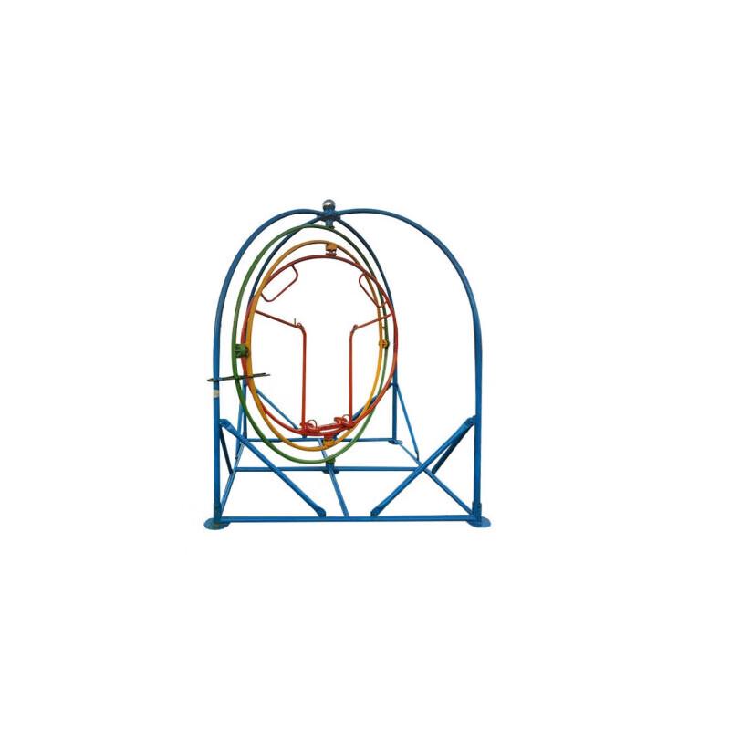 Rotating 3D Space Ring Physical Trainer