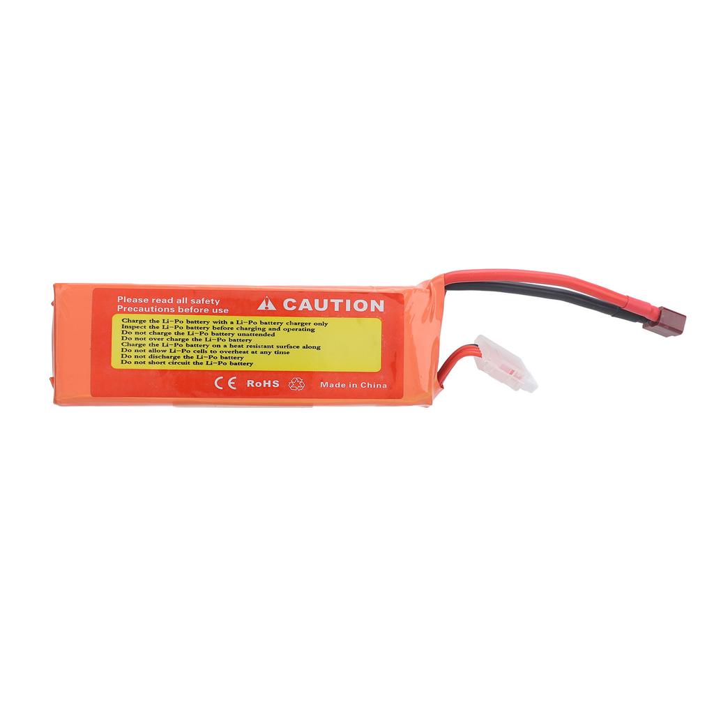 4200mAh Lithium Battery 11.1V 45C High Capacity Rechargeable Lipo Battery with T Plug for Helicopter Airplane