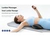 Lumbar Support Heated Waist Massager Pillow with Multi-Function Massage and Charging Capability