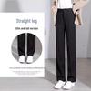 Spring 2024 Women's High-Waisted Slimming Loose Wide-Leg Suit Pants