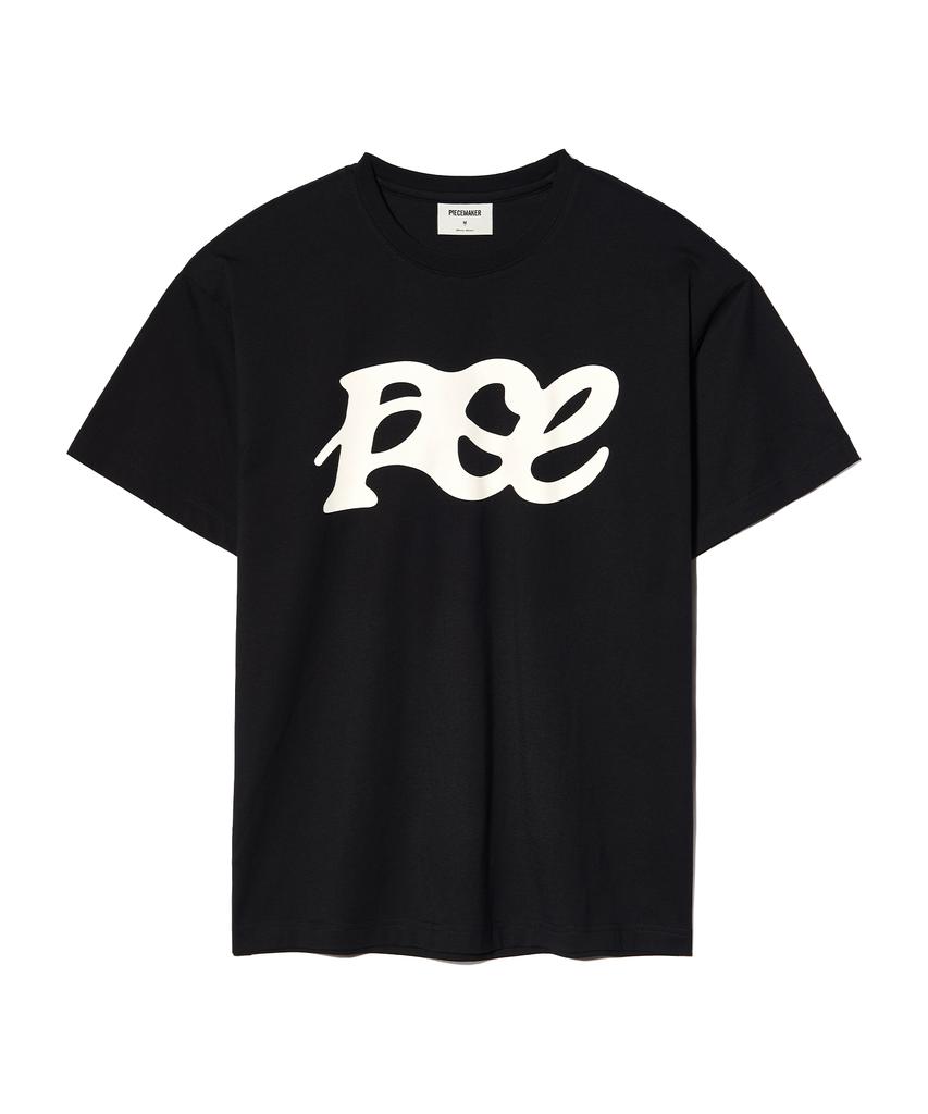 PEACE MAKER Pce Wave Big Logo Tee (Black)