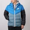Nike Windrunner Down Fill Hooded Jacket Men Outerwear Blue Black 928834-486