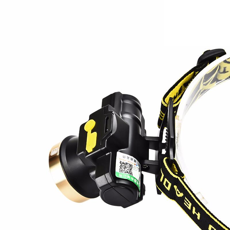 LED Headlamp Mini IR Sensor Headlight Induction Usb Rechargeable Bicycle Riding Lantern Flashlight Head Torch Litwod Lithium Ion