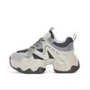 Retro Thick-soled Heightening Dad Shoes New Spring High Muffin Thick-soled Casual Shoes