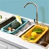 Collapsible Dish Drying Rack Large Capacity Kitchen Sink Dish Drainer Expandable Storage Drain Basket Easy to Use
