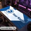 Custom Text Big Mousepad, Extended Desk Pad For Laptop Work GameBrighton & Hove Albion Football