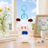 Soft Plush Sheep Keychain Plush Cartoon Lamb Doll Mascot Doll Zodiac Sheep Mascot  Handbag Charm