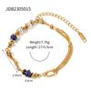 Bracciale Perle in Acciaio Inossidabile - Un Accessorio Elegante da Sovrapporre con Bracciale in Acciaio Titanio per Donna