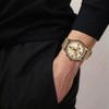 Tissot אוסף סוקו מנגנון קוורץ עמידות במים 100 מטר שעון גברים 45 מ"מ לוח שעון צהוב T116.617.37.267.01