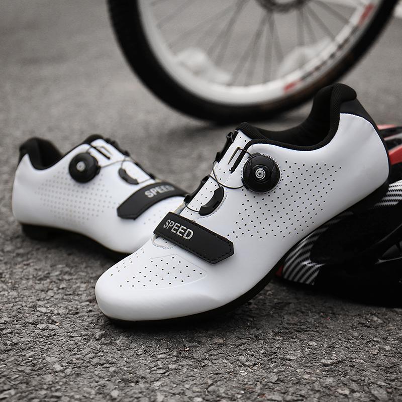 New Type of Bicycle Shoes with Multiple Functions Without Lock Road Lock Mountain Lock with Three Working Functions Bicycle Racing Shoes