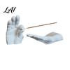 Study Room Desktop Ornaments Creative Hand Shape Incense Burner Resin Decorative Ornament Burner & Ash Collector Unique Office Desk Decorations Set