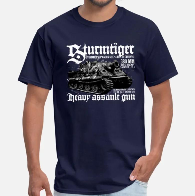 

Sturmtiger Mortar Assault Tiger Heavy Assault Gun TShirt 100 Cotton ONeck Summer Short Sleeve Casual Mens Tshirt 4XL