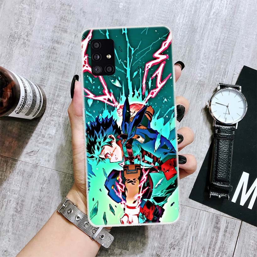 My Hero Academia Izuku Deku Phone Case For Samsung Galaxy A52 A53 A12 A13 A22 A23 A32 A33 A72 A73 A42 A02S A03S 5G A50S Cover Co