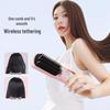 Wireless Hair-Friendly 2-in-1 Straightener & Curler with Fluffy Curl Comb