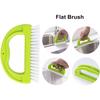 9Pcs Groove Cleaner Brush Set Multipurpose Hand-held Cleaning Brush Deep Cleaning Reusable Tile Joint Scrub Brush NEW
