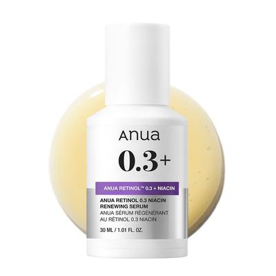 ANUA Retinol 0.3 Niacin Serum 30ml Pores Moisture Hydration Skincare Korean Cosmetics