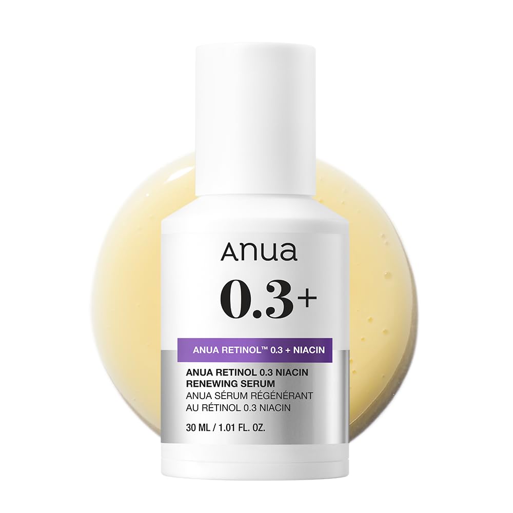 

ANUA Retinol Niacin Serum 30ml Retinol Serum Pore Treatment Moisturizing Skincare Korean Serum Korean Cosmetics 0.3 [Official/Authentic]