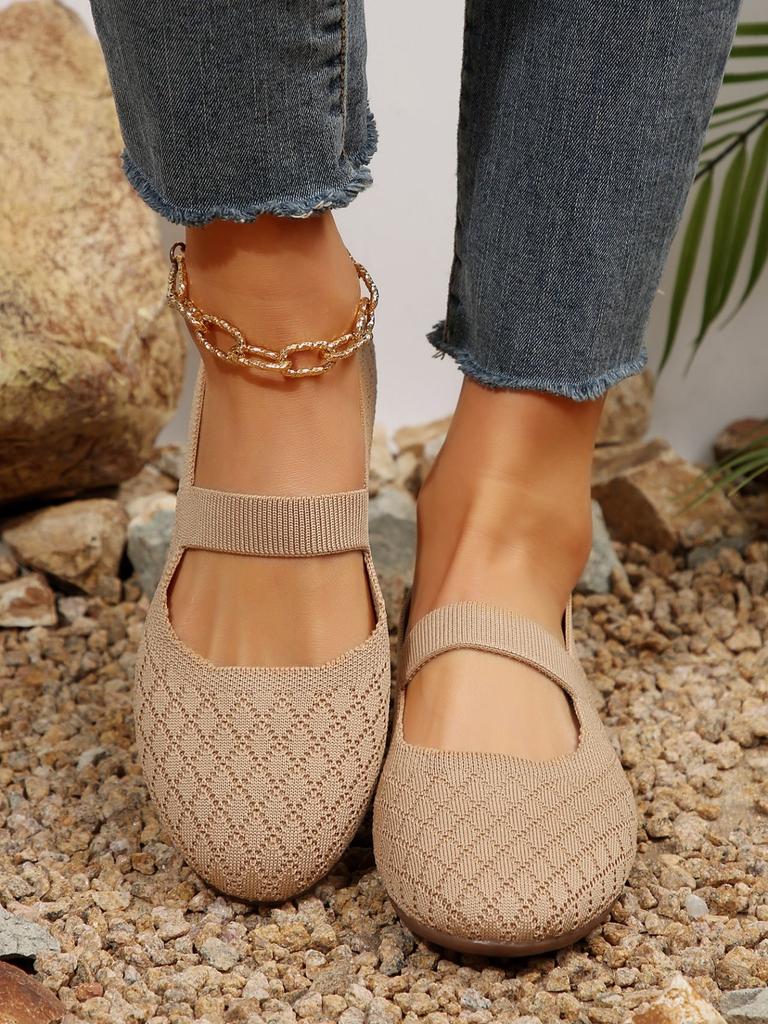 New flat-bottomed printed canvas shoes comfortable round head fashion casual shoes