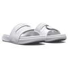 Under Armour Ansa Studio Slide 'White Halo Grey' Women's 3025045-101