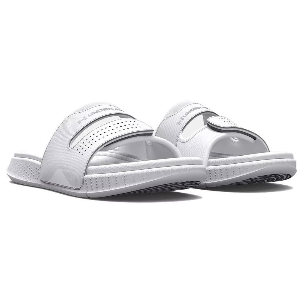 Under Armour Ansa Studio Slide 'White Halo Grey' Women's 3025045-101