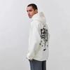 Hooded Retro American-Style Sweatshirt: Trendy Brand Print, Loose Fit, Unisex Casual Heavyweight Jacket