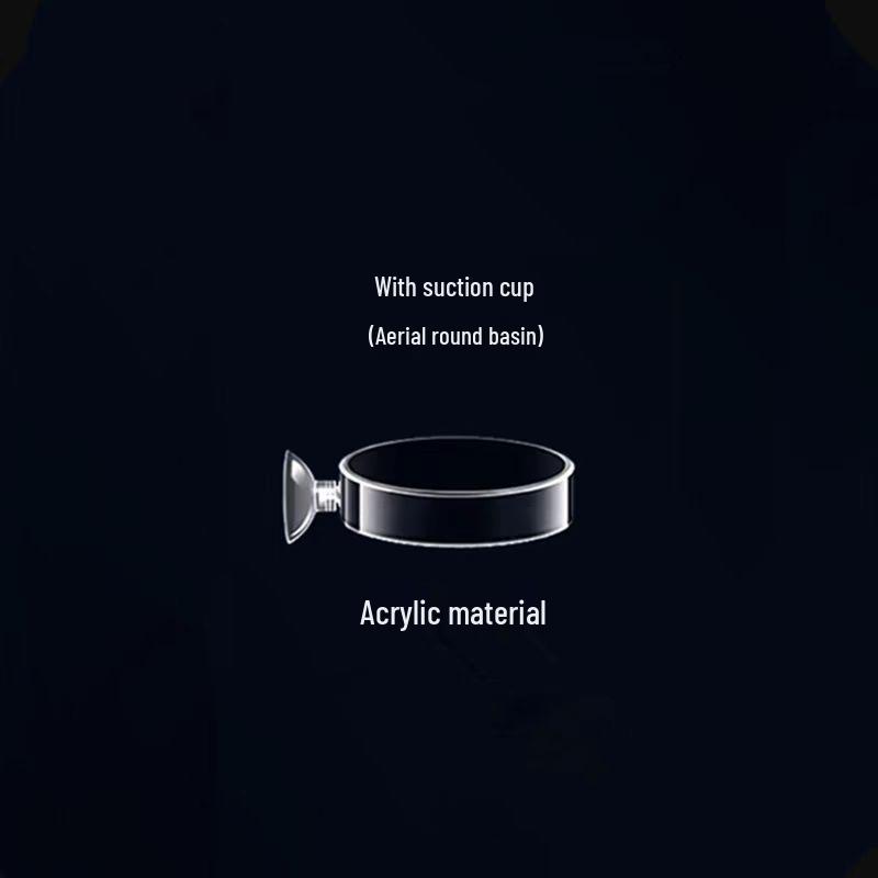 Acrylic Aquarium Feeding Tube and Food Dish for Shrimp and Ornamental Fish