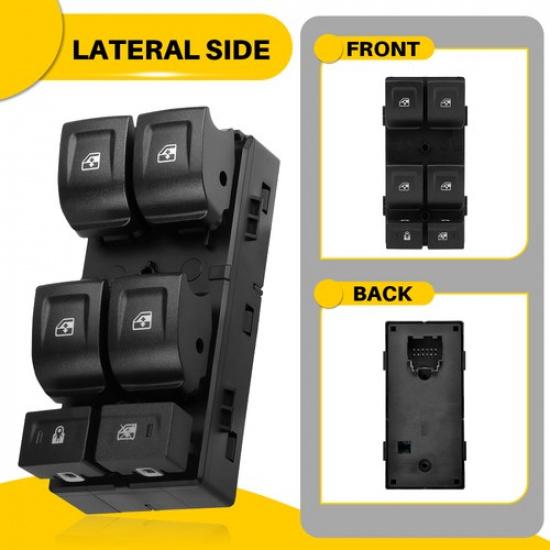 For CHEVY GMC CADILLAC 2014- Power Front Left Switch Window Master 12 P