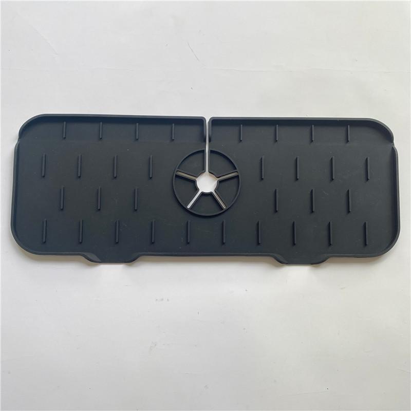 

Силиконовый впитывающий коврик для крана, коврики для улавливания брызг воды, защита от брызг, сливная подушка для раковины, защита для столешницы, аксессуары для рабочего стола для ванной комнаты