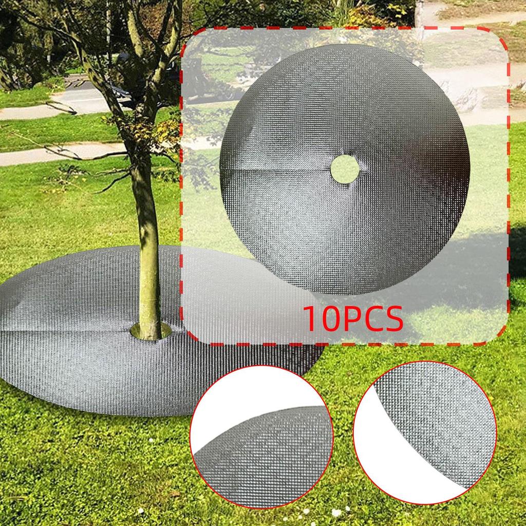 10 Pieces Tree Mulch Rings for Weed Control Fruit Protector Thickened Plant Cover Growth
