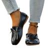 Lazy Single Shoes Women's Bow Soft-soled Shoes 2025 Autumn New Flat Casual Shoes
