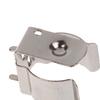 10 Stück vernickelter Federstahl, Metallprägung, 18650 BC-1719 Batteriekontaktclip, 18650 Batteriehalter-Zubehör