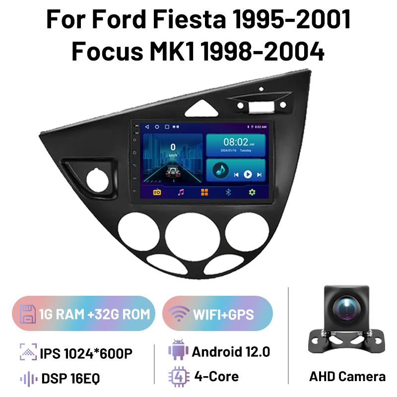 Car Radio 7inch Autoradio for Ford Fiesta 1995-2001 Focus MK1 1998-2004 Multimedia Video Car Radio Player DSP Carplay Android