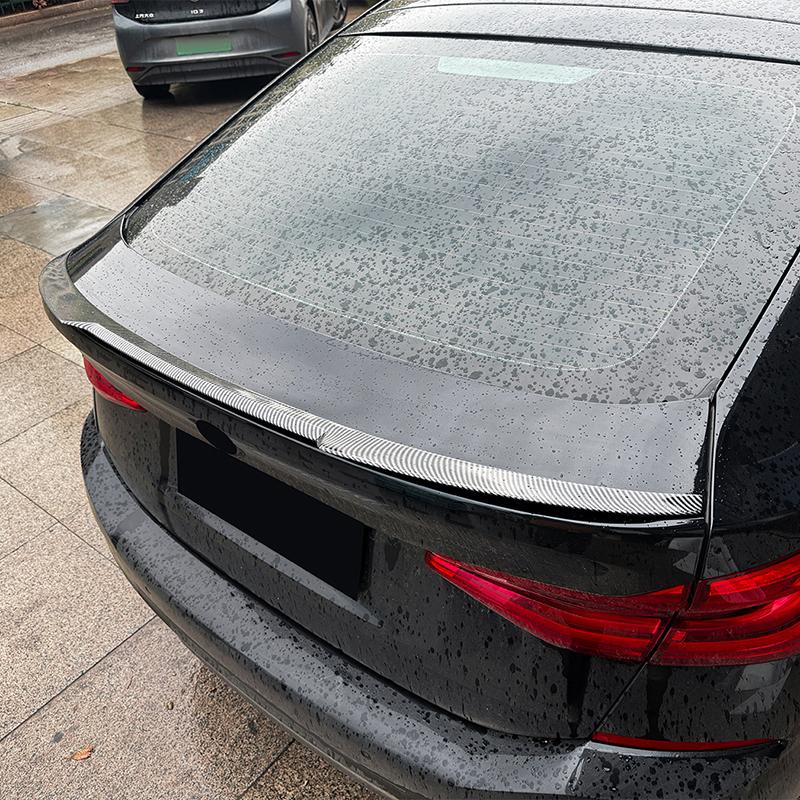 For BMW 6 Series GT G32 640i 650i 2017 To Up High Quality ABS Car Rear Spoiler Wing Body Kit Glossy Black Carbon Fiber Look