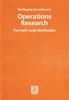 The Operations Research : Formeln Und Methoden Book